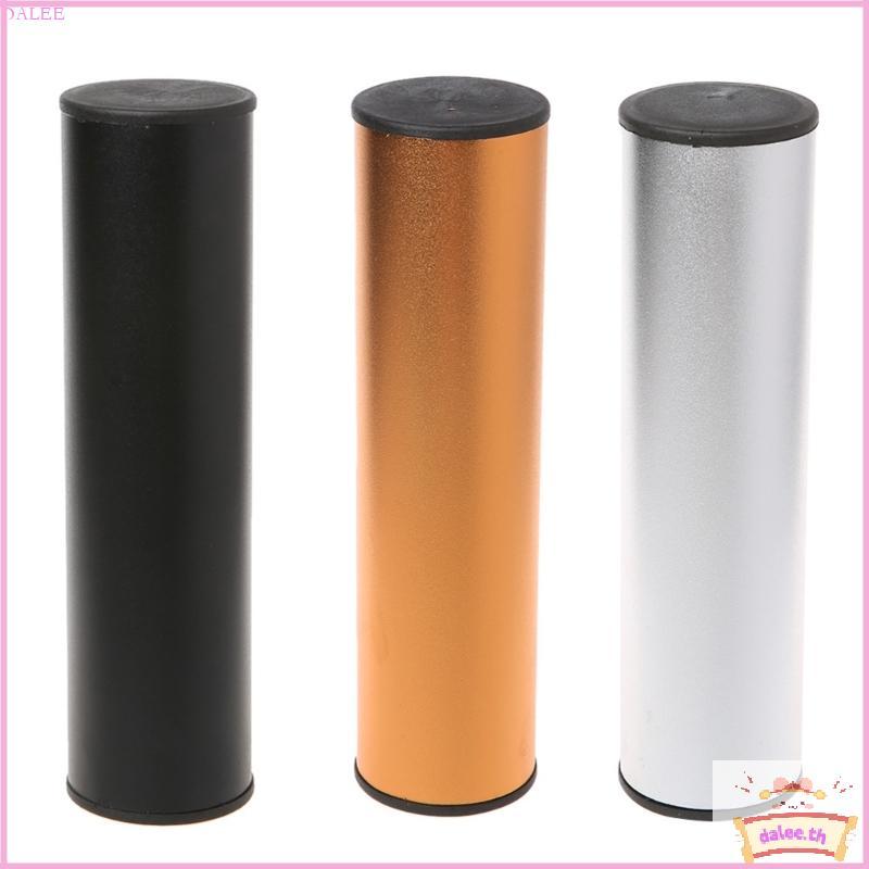 DALE แบบพกพากระบอกทราย Shaker Rhythm Percussion เครื่องดนตรีสแตนเลส Sand Shaker สําหรับ Band Drummer