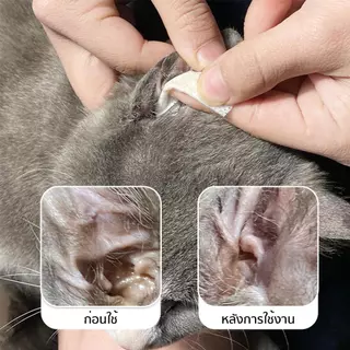 Petcho แผ่นเช็ดแมว ทิชชู่เปียกหมา เช็ดหูแมว แผ่นเช็ดตาแมว ผ้าเช็ดทำความสะอาดตา หู แบบอ่อนโยน 130 ชิ้น / 200 ชิ้น