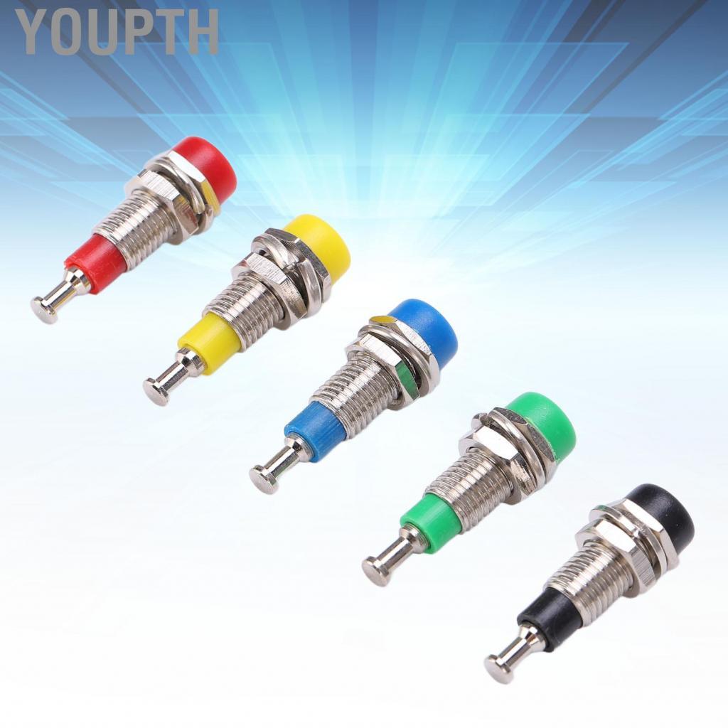 Youpth Banana Female Jack Socket Max.10A ความแม่นยำสูง 2mm สำหรับอุปกรณ์อิเล็กทรอนิกส์