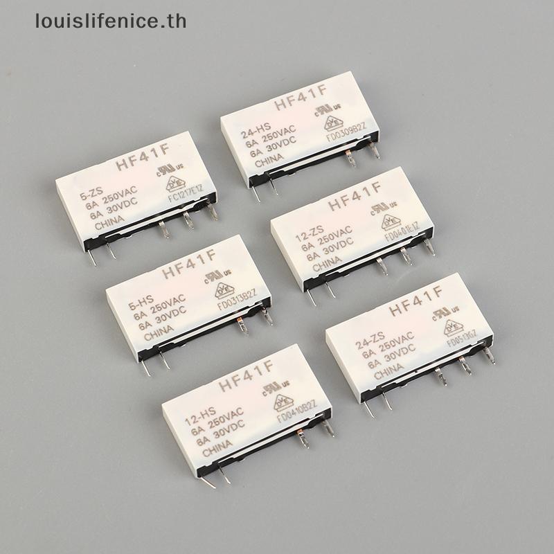 LNTH 41F รีเลย์อุตสาหกรรม Subminiature Power Relay HF41F 60-100 ชิ้น HOT