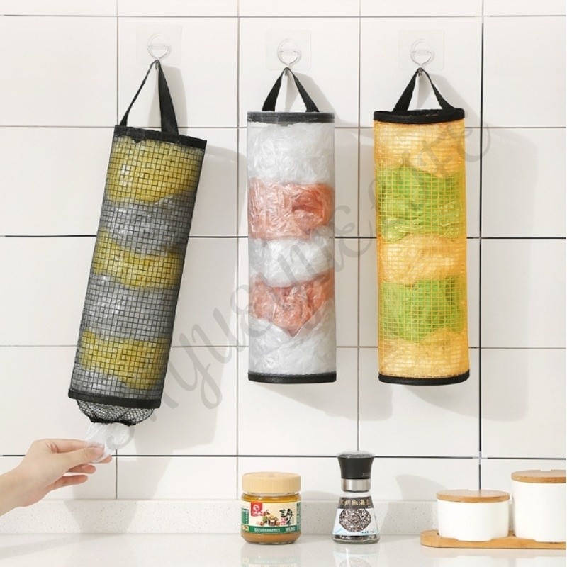 Kitchen Hanging Dispenser forถังขยะกระเป๋า A Practical Storage Organizer for Home Use Must -Have!