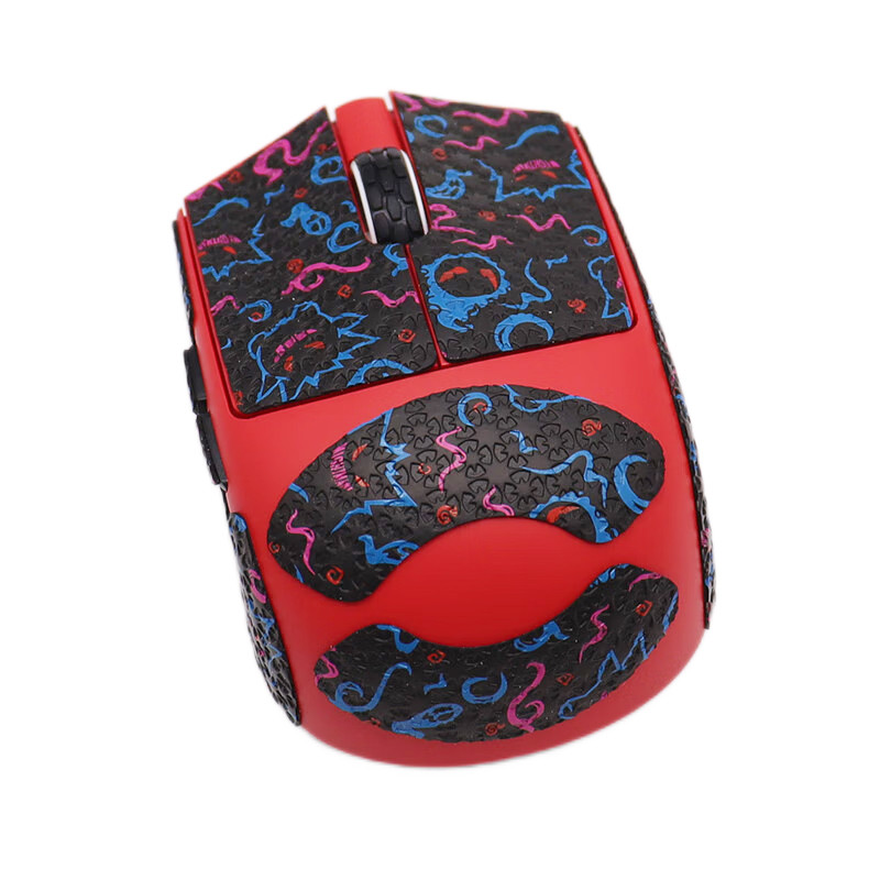 สติ๊กเกอร์กันลื่นเมาส์ Dharma Shark M5 M5PRO M5AIR ด้านข้างสติกเกอร์ป้องกันดูดซับเหงื่อครบชุดสติกเกอ