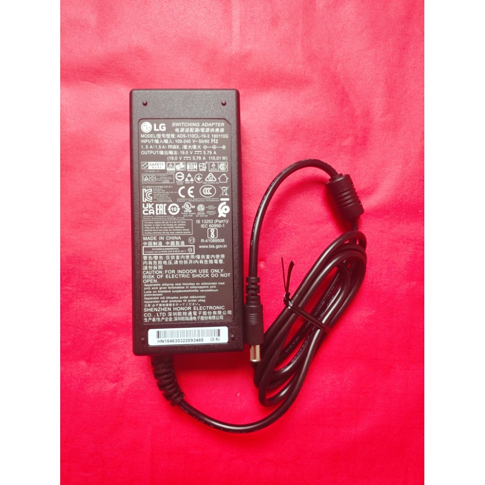 อะแดปเตอร์ไฟ LG ของแท้ใหม่เอี่ยม ADS-110CL-19-3 190110G 19V 5.79A