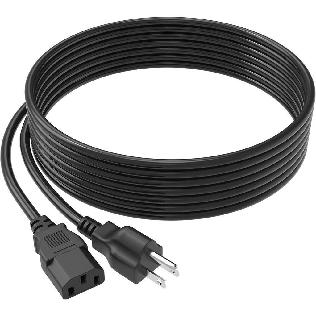 เหมาะสําหรับ Dell S2722QC S2721NX S2422HZ S2721HGF P1917S จอแสดงผล 5 ฟุตสายไฟ AC