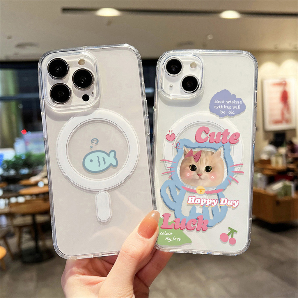 เคส แม่เหล็ก For Samsung A36 A56 A15 A16 A06 A54 A35 A55 S25 S26Ultra A26 A17 A07 เสริมสร้างแม่เหล็กอะคริลิคใสกระดานแข็ง