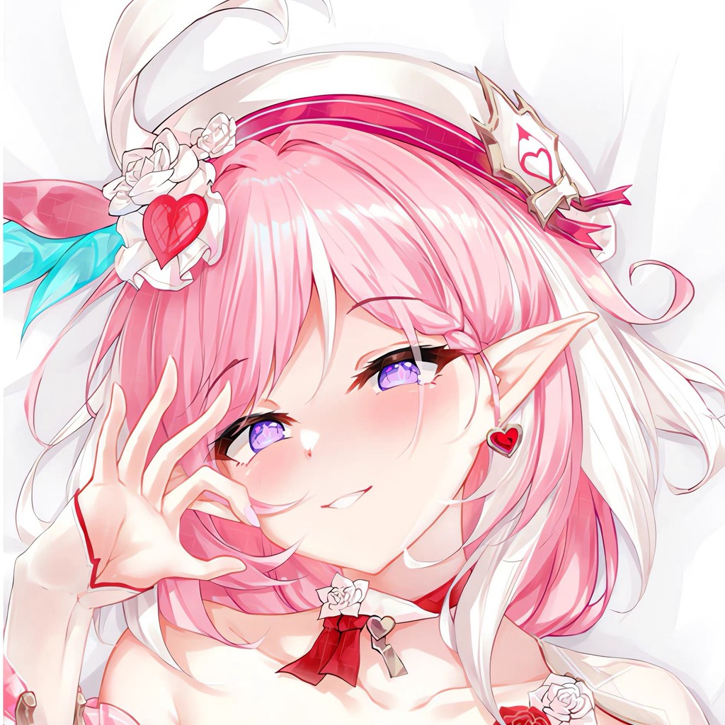 Honkai: Star Rail Elysia อะนิเมะหมอน Dakimakura Kimetsu ไม่มี Yaiba เครื่องแต่งกายโยนเบาะ 2 ด้านพิมพ