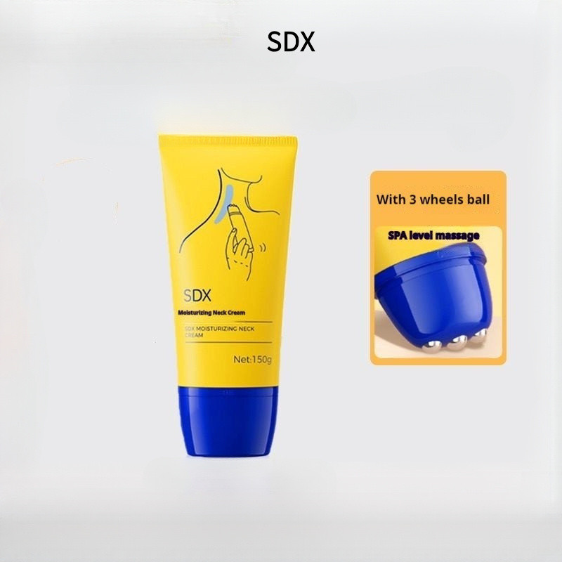 SDX คอครีม Moisturizing คอครีมสําหรับ Lifting Firming Moisturizing คอเส้น Ball นวดและคอ Dimming ครีม