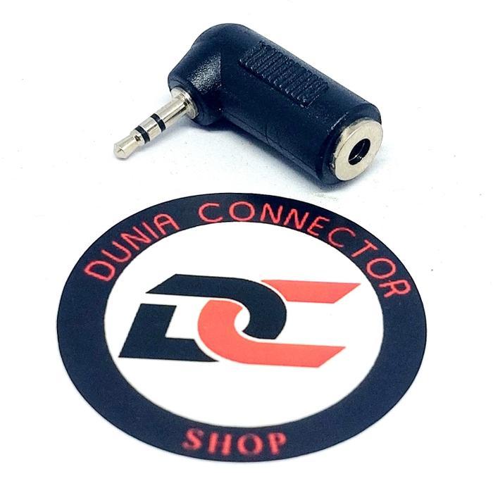 CONNECTOR L JACK MINI STEREO 3.5 หญิงถึง 2.5 ชาย !