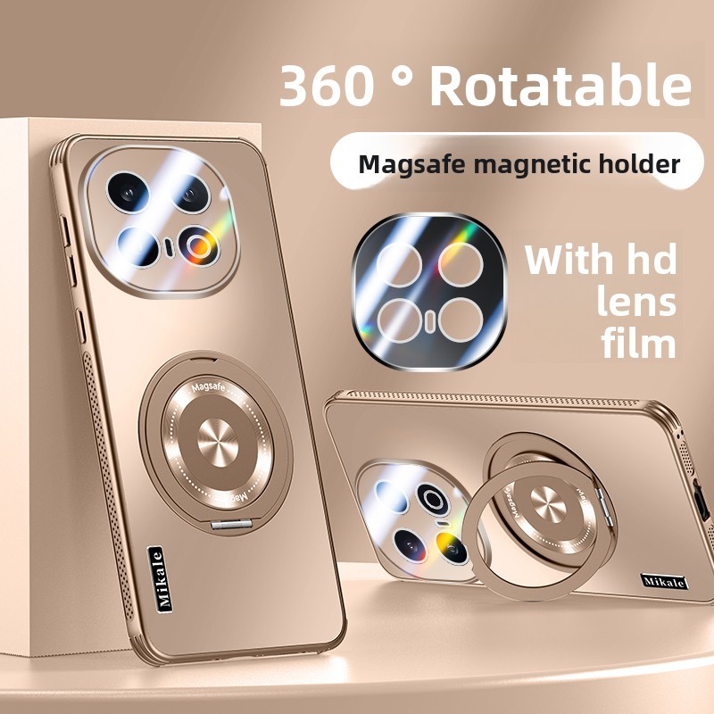 YYN เคสสําหรับ Vivo IQoo 13 Casing 360° หมุนกระจายความร้อนแม่เหล็กเคสโทรศัพท์กันกระแทกปก