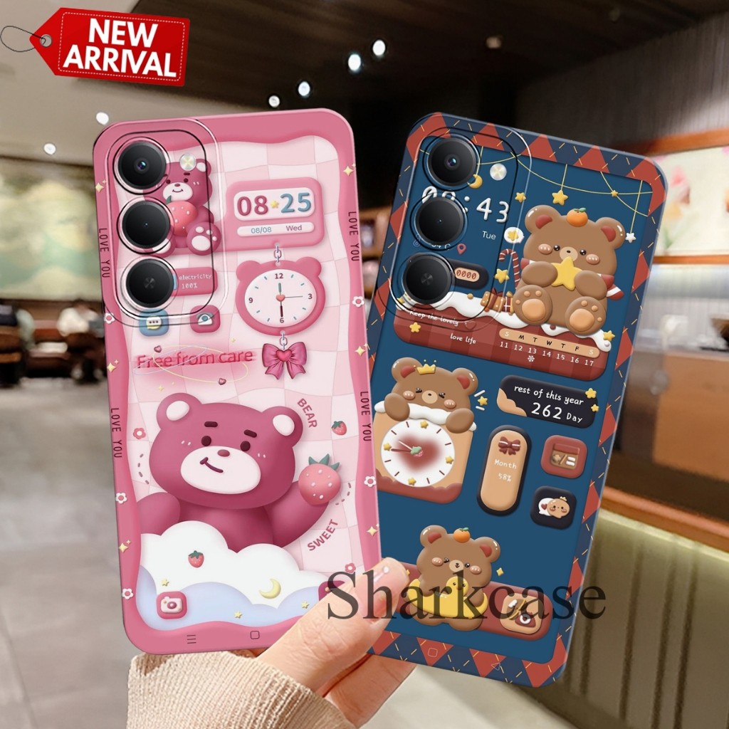 HP Softcase REDMI 15 4G/5G - REDMI 13C - POCO C65 - REDMI 12C - REDMI 12 ลายกรอบน่ารักล่าสุด - เคส R