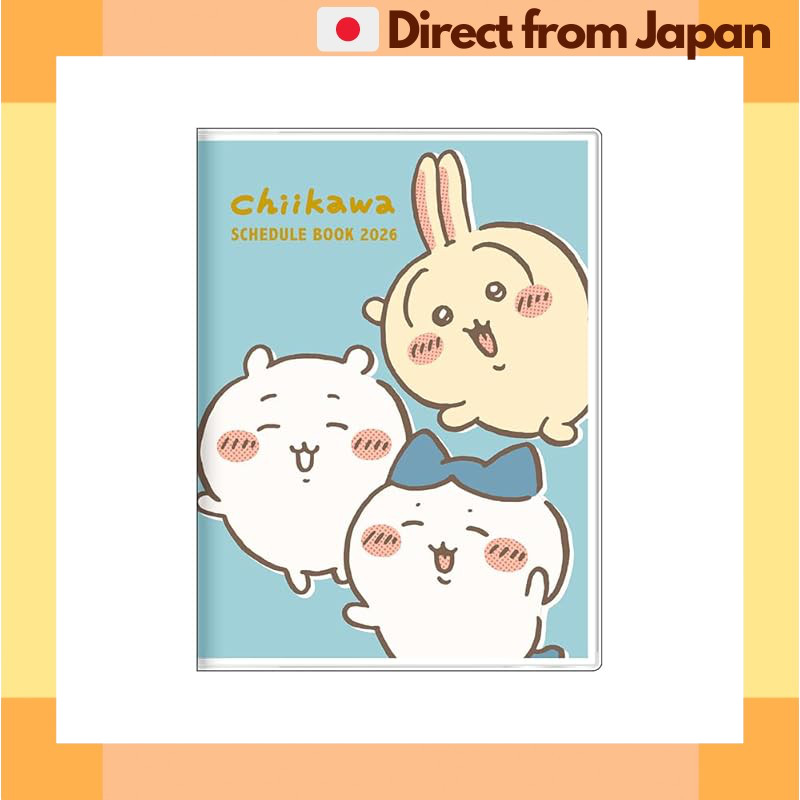 Chiikawa Planner 2026 Sun-Star A6 Monthly Planner Cute Character Dance [Japan Shipped]