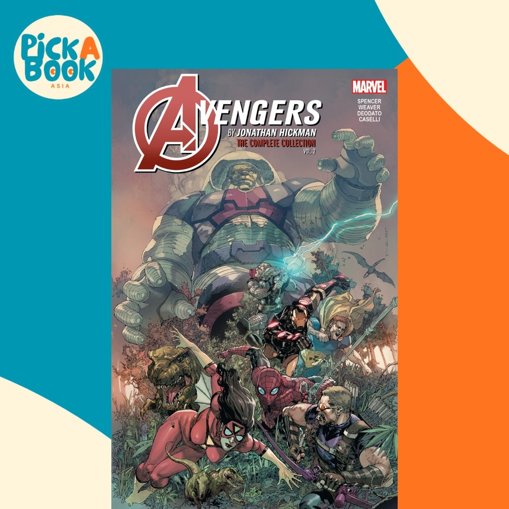 - Avengers By Jonathan Hickman: The Complete Colle โดย Jonathan Hickman (ฉบับสหรัฐอเมริกาปกอ่อน)