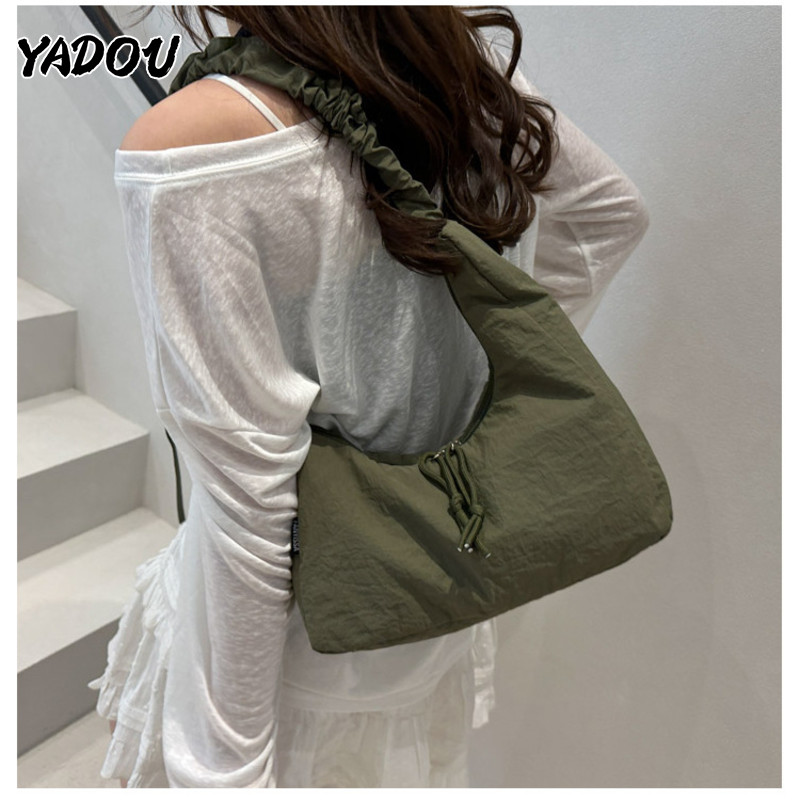 กระเป๋าถือดึงสาย YADOU แบบ tote ความจุขนาดใหญ่