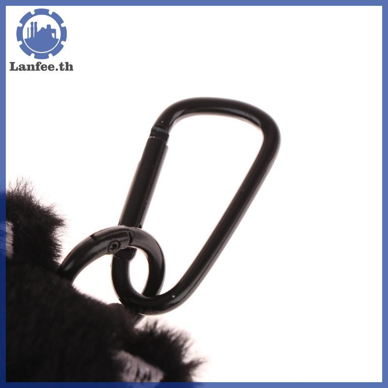 NFE 1 ชิ้น 10 ซม.น่ารัก Ghost Little Black ตุ๊กตาตุ๊กตาจี้ Ins ตาโต Punk กระเป๋าตกแต่งสําหรับของขวัญวันเกิดเด็กผู้หญิง N - รูปที่ 4