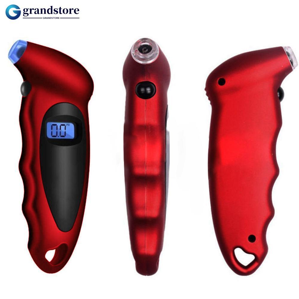 GRS LCD Digital Tyre Tyre Air Pressure Gauge Tester Tool Tyre Tools สําหรับรถยนต์อัตโนมัติ