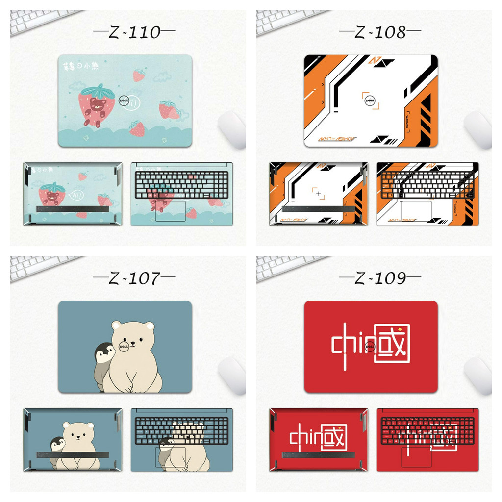 Dell Pro 16 Plus PB16250 PB14250 PB13250 PA14250 ACD ไม่มีสารตกค้างคอมพิวเตอร์แล็ปท็อปผิวไวนิลสติกเก