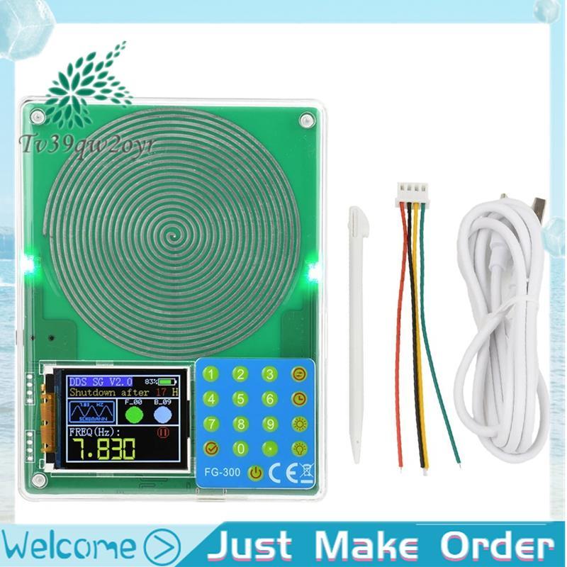 FG-300 DDS เครื่องกําเนิดสัญญาณ 0.001Hz-200KHz เครื่องกําเนิดสัญญาณหน้าจอสี 1.8 นิ้ว Sine Wave Squar