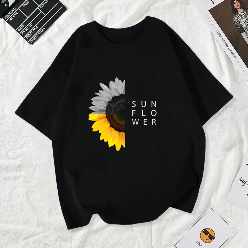 🔥🔥 Cosco เสื้อยืดผู้หญิงสาวลายการ์ตูนน่ารัก#