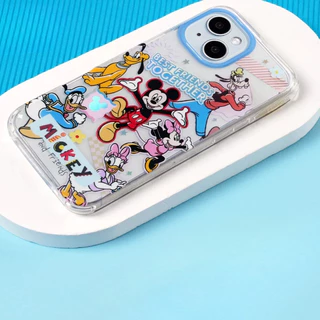 💖Babi💖 เคสสำหรับไอโฟน มิกกี้ เคสไอโฟน 13 สำหรับ IPhone 11 17 15 14 13 12 16 Pro Max 7 Plus 8Plus XS X XR Max เคส