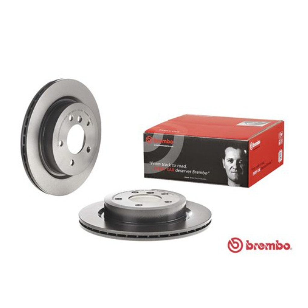 จานเบรคหลัง BMW Z4 Roadster E89 sDrive 18i 20i 23i 28i 30i 2009-2016 300MM BREMBO /ชิ้น