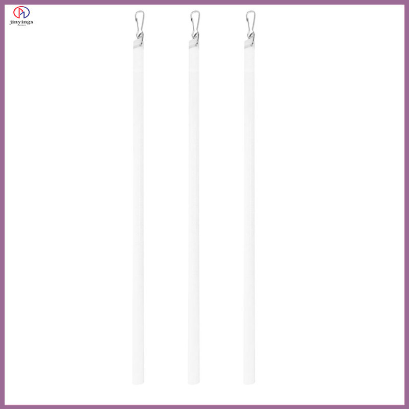 3 ชิ้น Blinds Tilt Bendable Curtain Rod Bracket Stick Sticks jinyings