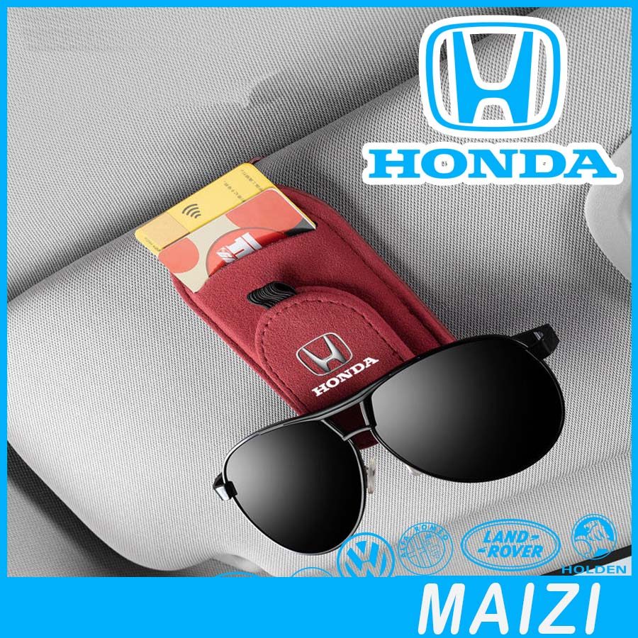 [READY]HONDA HRV Car Sun Visor Storage Glasses Clip Glasses Case CIVIC Body Kit HONDA CITY CRV Car D