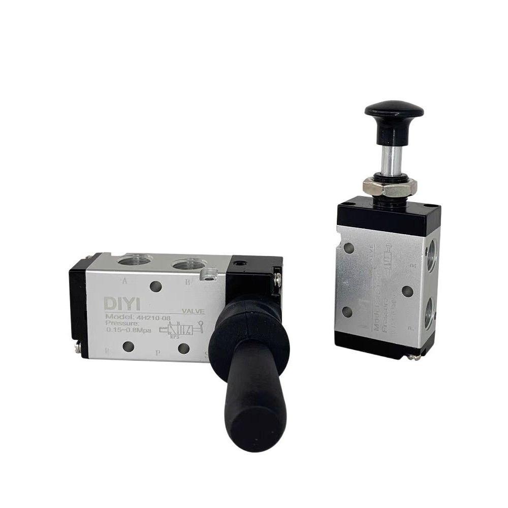 4H210-08/4H310/3H310/3H210 วาล์วตรวจสอบด้วยตนเอง Pneumatic คู่มือดึงวาล์วคู่มือดึงวาล์ว 4R210-