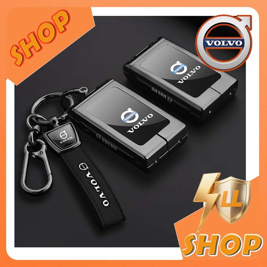 [READY]VOLVO EX30 Business Key shell volvo ex30 Metal Frame Business Key cover Car Smart Key Leather