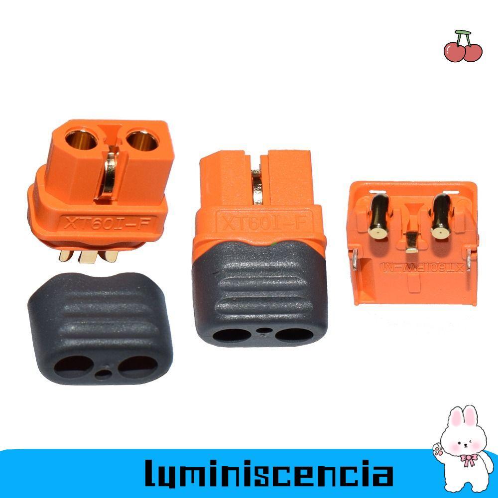 LUMINESCENCIA XT60I-F XT60I-PW 2 + 1 ปลั๊ก, ชิ้นส่วนรุ่นทองเหลือง 2 + 1 Connector สัญญาณ Pin Plug, อ