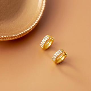 Emberglow Earrings ต่างหูเงินแท้ S925 [MERCELO]