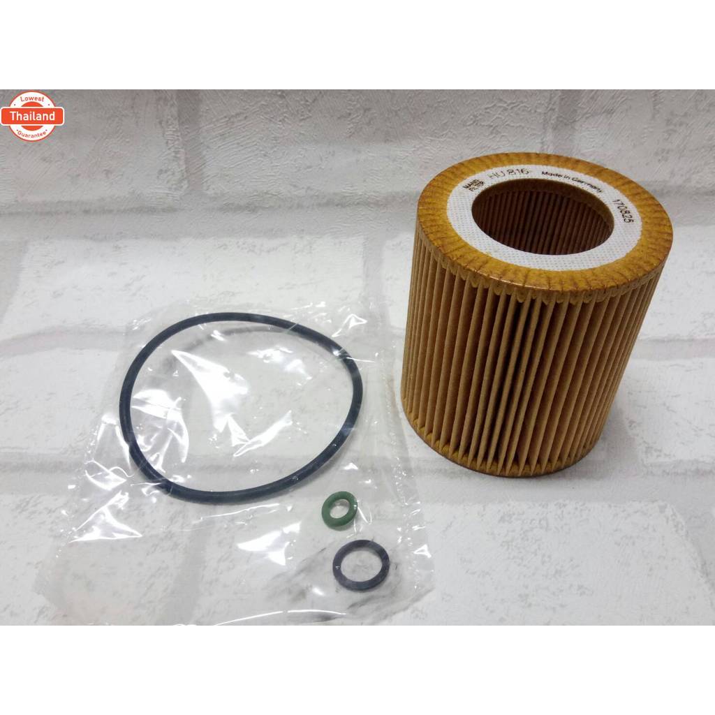 กรองน้ำมันเครื่อง BMW  X5  F15   2015 - 2018   รุ่น  xDrive28i,  xDrive35i  Oil Filter  Mann  HU 816