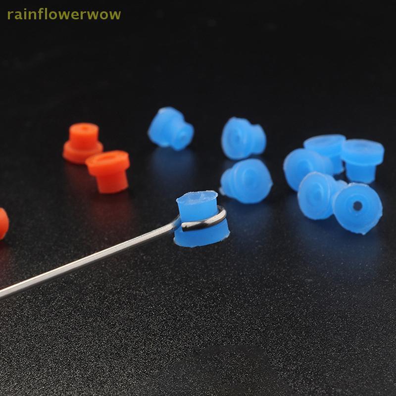 C & B 100 ชิ้นยาง Grommets จุกนมสําหรับเข็มสัก Armature Bar อุปกรณ์ (th)