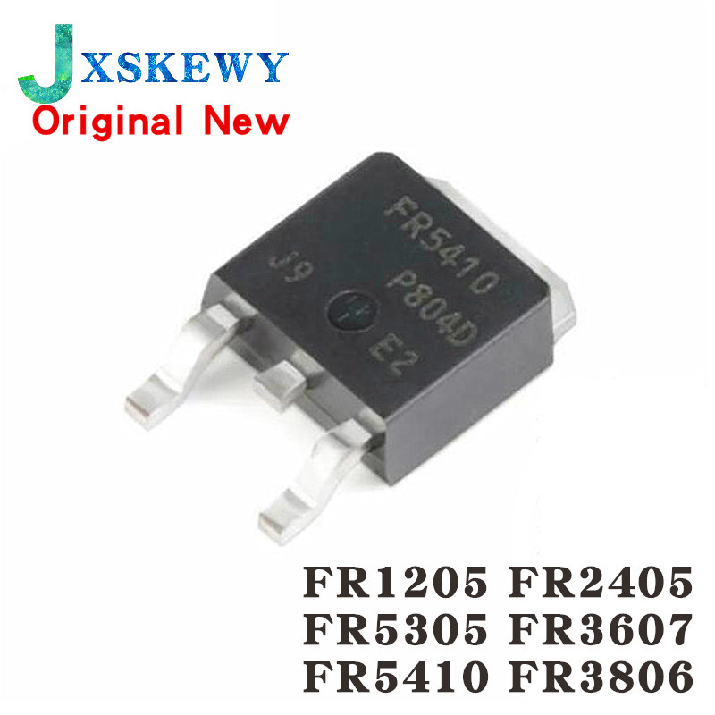 10PCS MOS FET FR1205 FR2405 FR3607 FR5305 FR5410 FR3806 TO-252 P-channel IRFR 5410 5305 IRFR1205/240