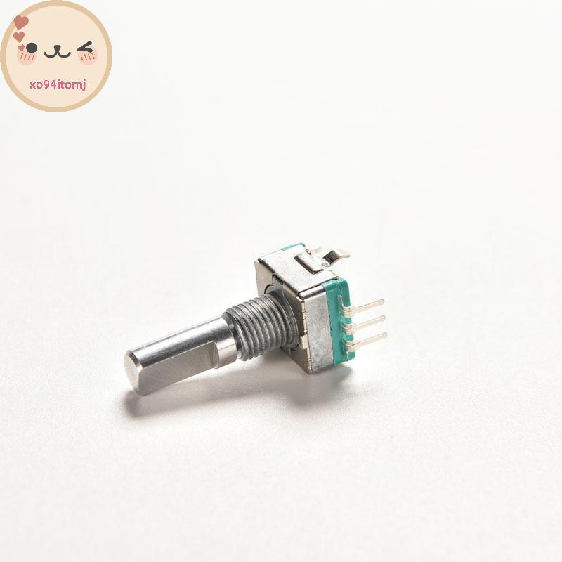 XOTOMJ 1PCS Rotary encoder พร้อมสวิตช์ EC11 เสียงดิจิตอล potentiometer handle 20 มม.TH