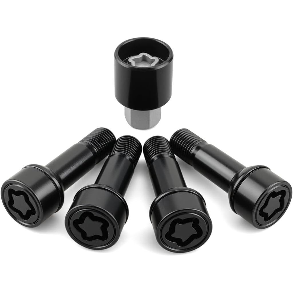 ล็อคขอบล้อแบบล็อคได้ Bolt M14 X 1.5 เปลี่ยน 0019901707 Fit สําหรับ Mercedes-Benz C300 C43 AMG C63 AM