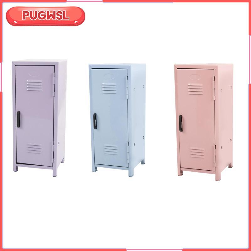 [pugwsl] ตู้ล็อคเกอร์ตั้งโต๊ะขนาดเล็กเด็กผู้หญิง กล่องล็อคโลหะน่ารักสําหรับเด็กผู้หญิงโต๊ะตู้