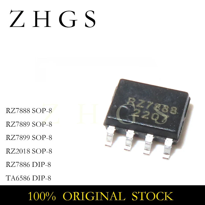 5PCS RZ7888 RZ7889 RZ7899 RZ2018 SOP-8 RZ7886 TA6586 DIP-8 7A ~ 13A 14V มอเตอร์สองทิศทางไดร์เวอร์ชิป