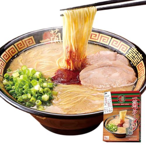 Kakuya Foods Ichiran Ramen Hakata Fine Ramen (Straight) 5-Serving Pack