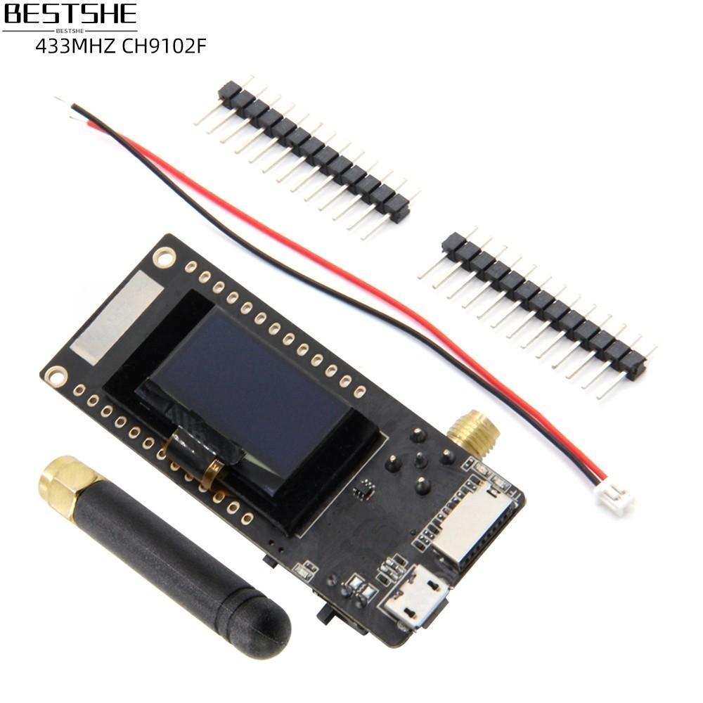 สําหรับ TTGO V2.1 สําหรับ ESP32 433MHz สําหรับ OLED สําหรับการ์ด SD โมดูลไร้สาย WIFI