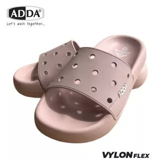 ADDA 35E01-W1 รองเท้าแตะแบบสวมผู้หญิง สีพาสเทล สวยนุ่มสบายเท้า (ไซส์ 4-7)