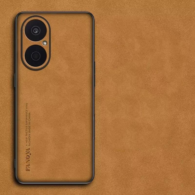 สําหรับ Huawei Nova Y73 กรณีกันกระแทกหนัง PU ฮาร์ดปกหลังสําหรับ Huawei Nova Y73 MGA-LX3 เคสโทรศัพท์