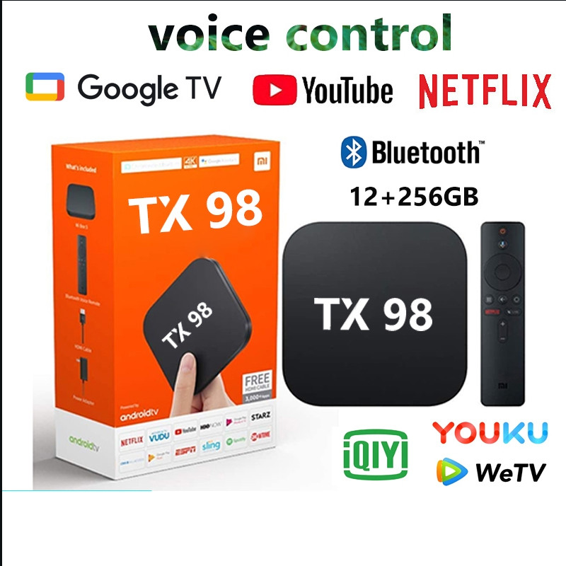 ใหม่สุด TX98 กล่องแอนดรอยbox 2023Android 10 4K/HD ดิจิตอลTV BOX กล่อ กล่องแอนดรอยbox รองรับ RAM16G+R