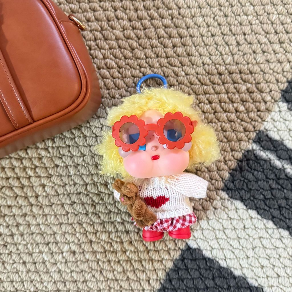 สําหรับ CRYBABY Vacation Mode On เสื้อกันหนาวชุดรองเท้าสําหรับร้องไห้เด็ก labubu 17 ซม. ชุดตุ๊กตาอุปกรณ์เสริม - รูปที่ 5