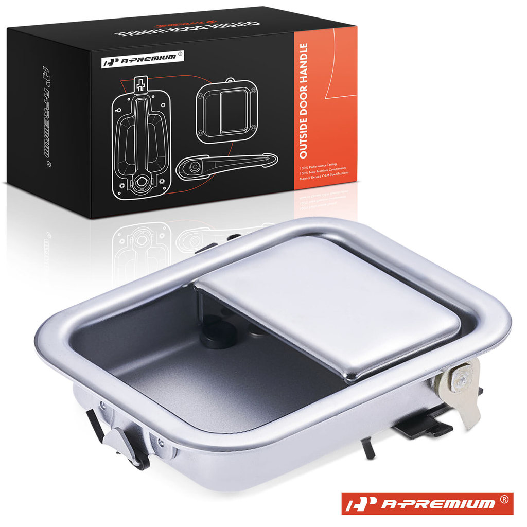 มือจับประตูด้านในชุบโครเมี่ยมด้านหน้าขวาเหมาะสําหรับ Volvo WAH 1996-2002 WC WG WH WX WI-