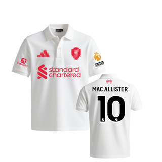 liverpool 25-26 พรีเมียร์ลีกเสื้อโปโลกีฬาสำหรับผู้ชายและผู้ห…