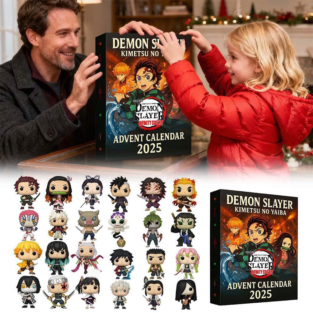 Demon Slayer Cartoon Christmas Advent Calendar Countdown Calendar