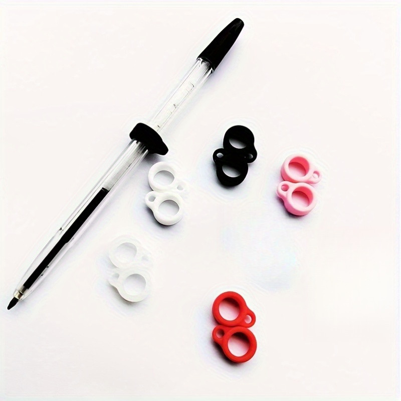 ร้านมิกะ ▏ 30ชิ้นมัลติฟังก์ชั่ซิลิโคนยืดหยุ่นแขวนแหวนลายเซ็นหน้าปากกาพลิกทุ่มเทป้องกันการสูญหายเชือกแหวนกันลื่นป้องกันการล้มออกแบ - รูปที่ 5