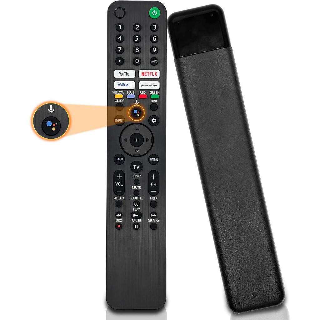 สมาร์ทเสียงระยะไกลสําหรับ Sony 2019-2024 สมาร์ทและ Bravia TV RMF-TX520U เปลี่ยนระยะไกลสําหรับ XBR/KD
