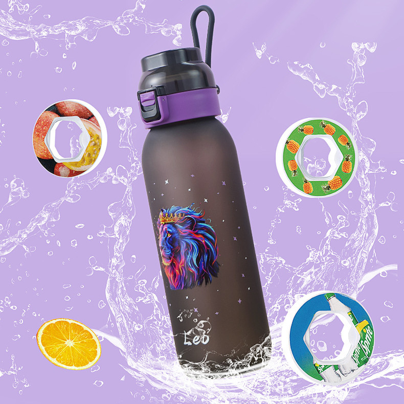 ขวดน้ำ Air Up 1000ml ราศี ขวดน้ำปรุงรส กลิ่นผลไม้ เปลี่ยนกลิ่นได้ ใช้วงหอมเกรดอาหาร วัสดุ Tritan ปลอดภัย BPA Free