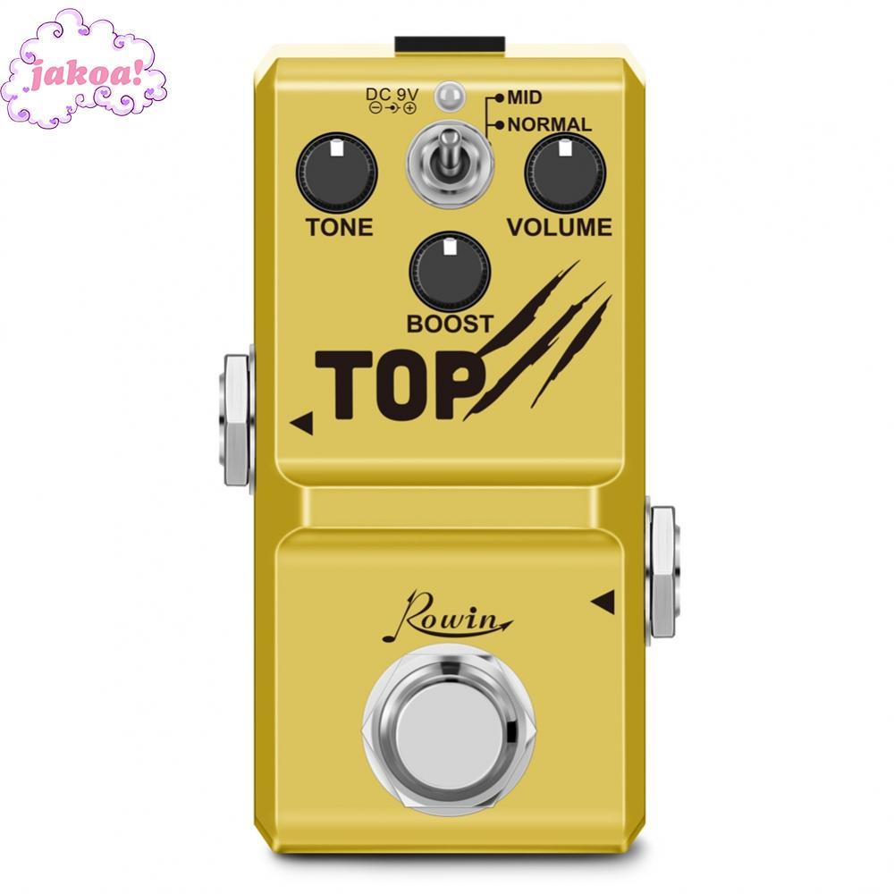 ❀On Sale❀Guitar Effect Pedal Guitar Booster Pedal Vintage Aluminum Alloy Analog❀